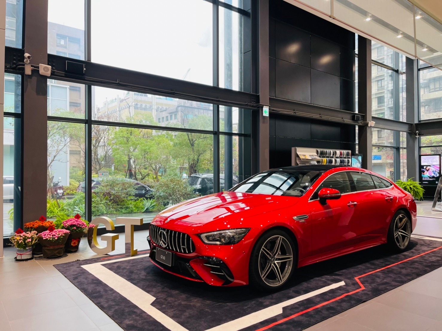 The new Mercedes-AMG GT 4-Door Coupé.