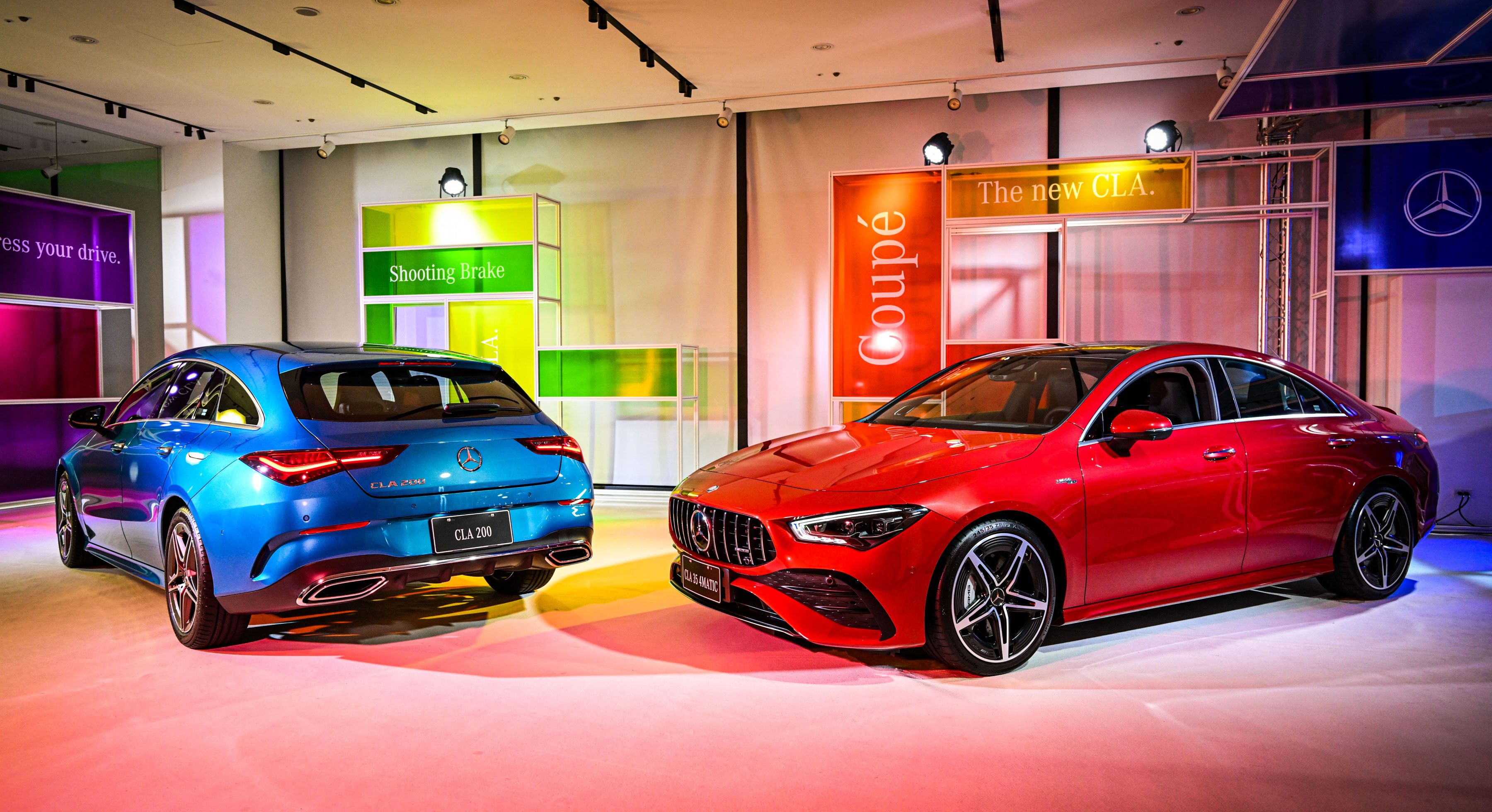 The new CLA Coupé、CLA Shooting Brake 帥勁上市