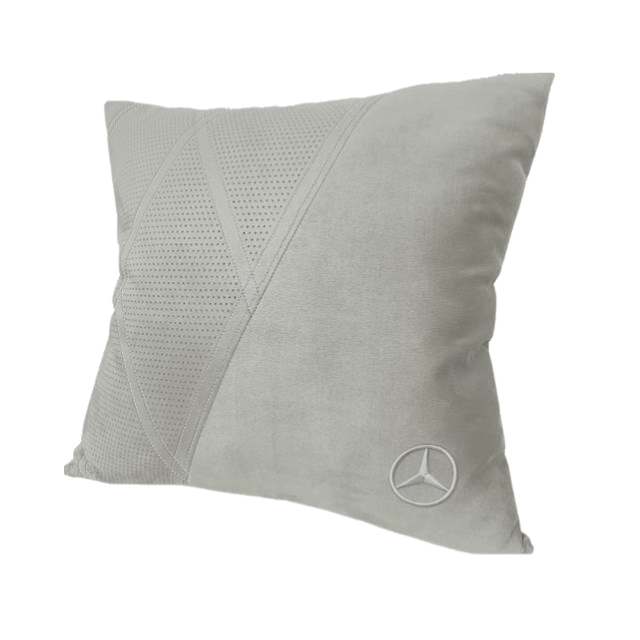 Mercedes-Benz 抱枕(淺灰)