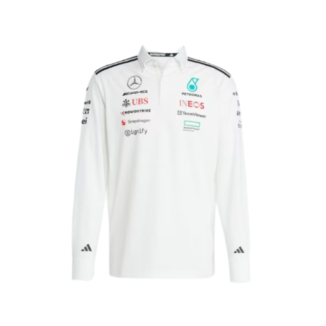 AMG F1長袖馬球衫